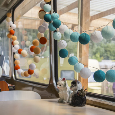 Lampion-Lichterkette Autumn