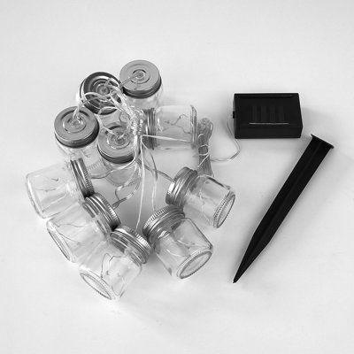 LED-Lichterkette 10-flammig Gilberto