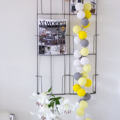 Lampion-Lichterkette Autumn