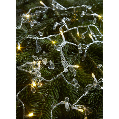 Lichterkette 20-flammig in Warmweiß