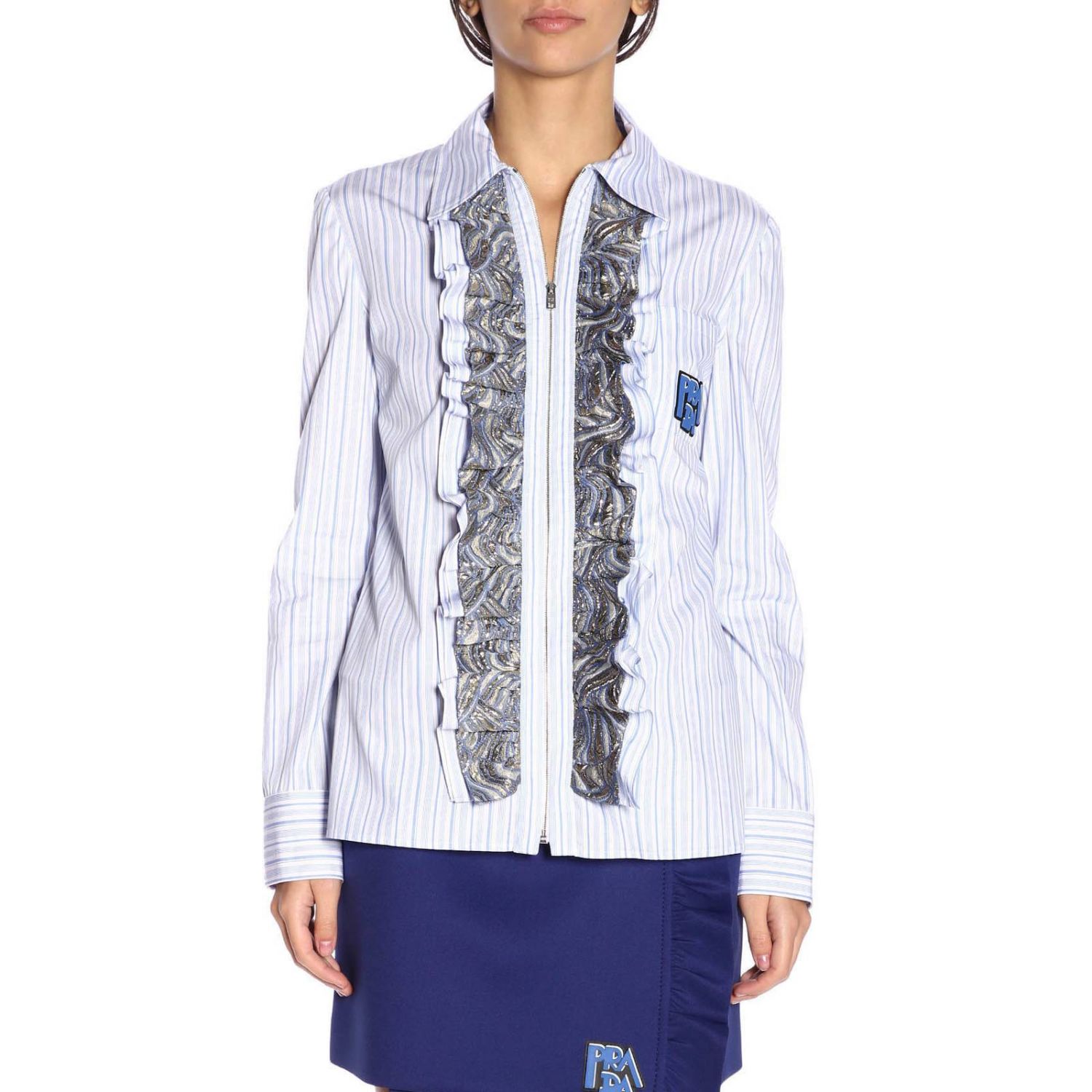 Hemdbluse Damen Prada