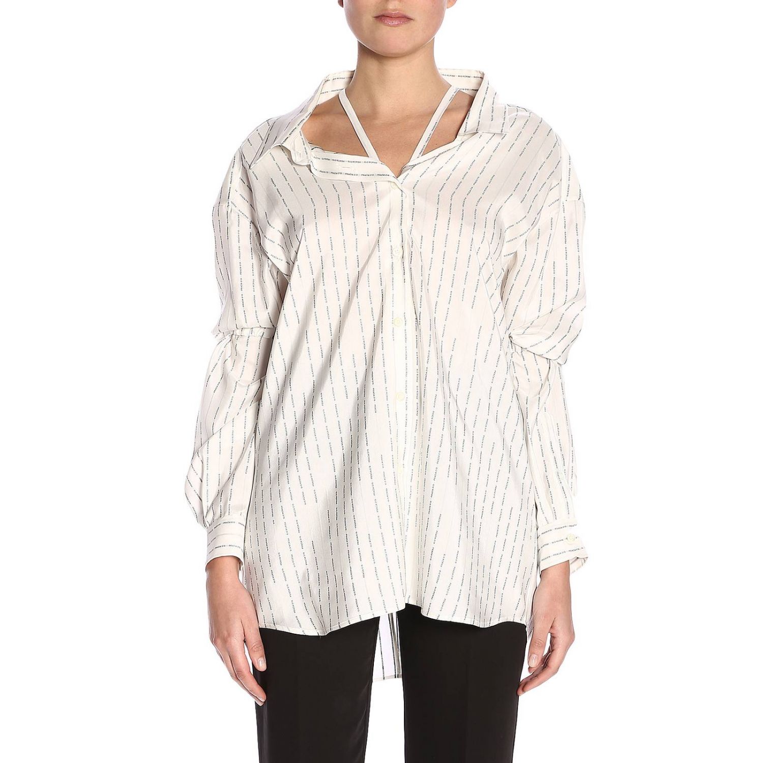 Hemdbluse Damen Prada