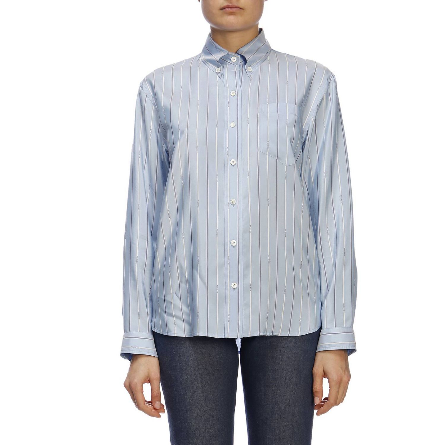 Hemdbluse Damen Prada