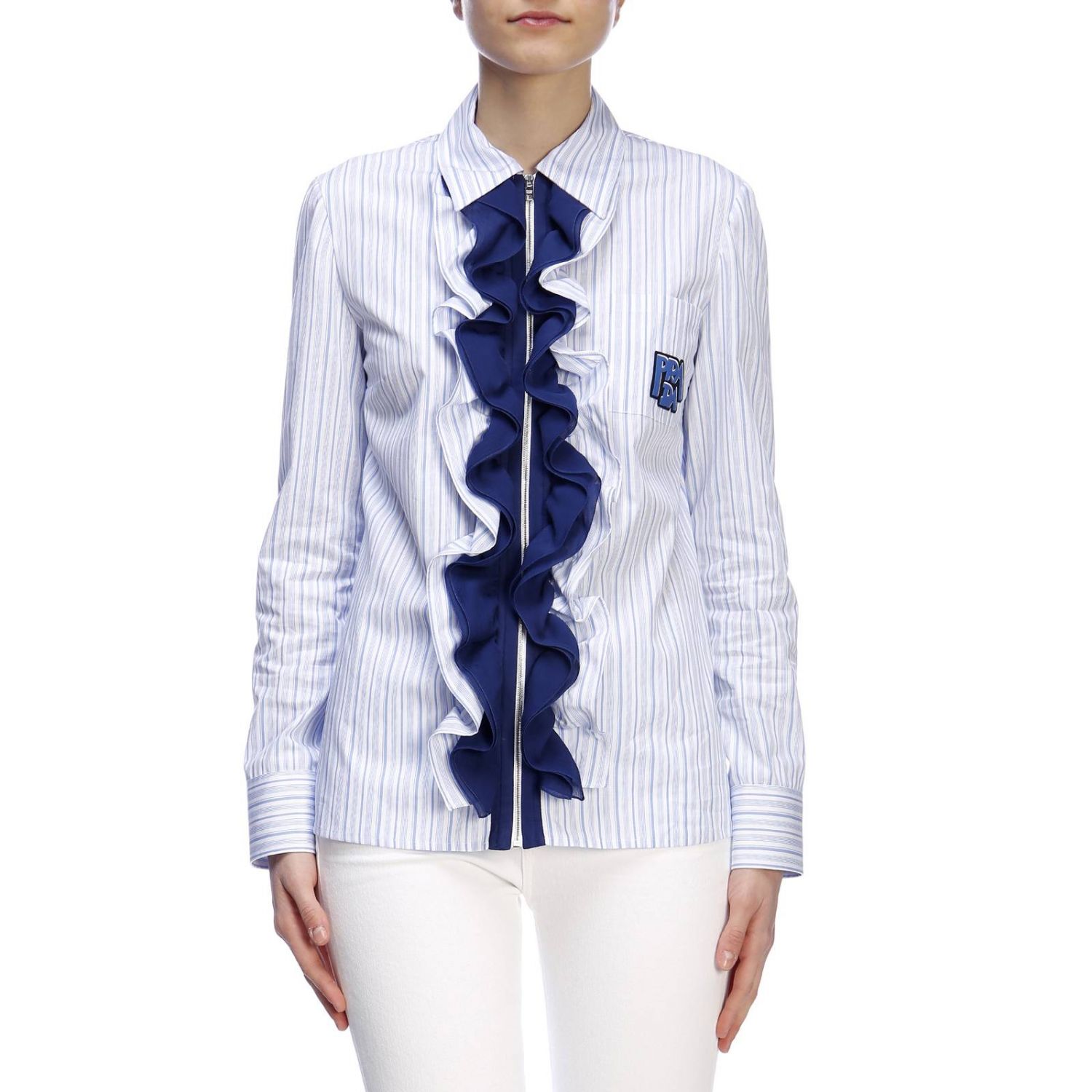 Hemdbluse Damen Prada