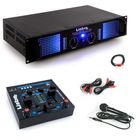 Erweiterungs Set USB MP3 Mixer Verstärker Mikro DJ Add On 5