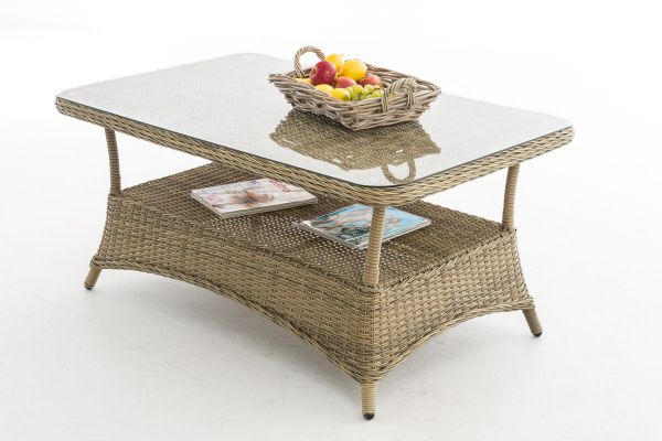 Glastisch Pandora 130 x 80, natura