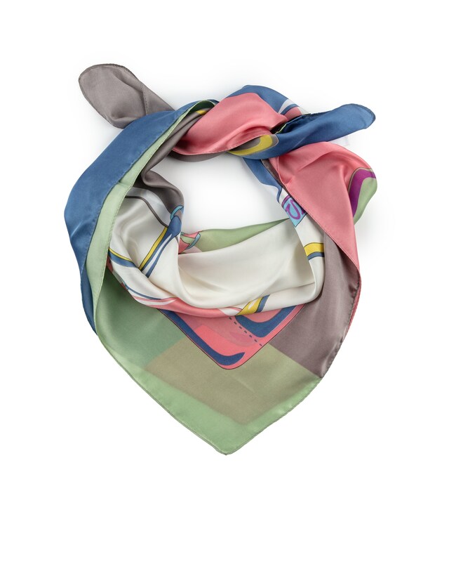 Halstuch mit Taschen-Druck