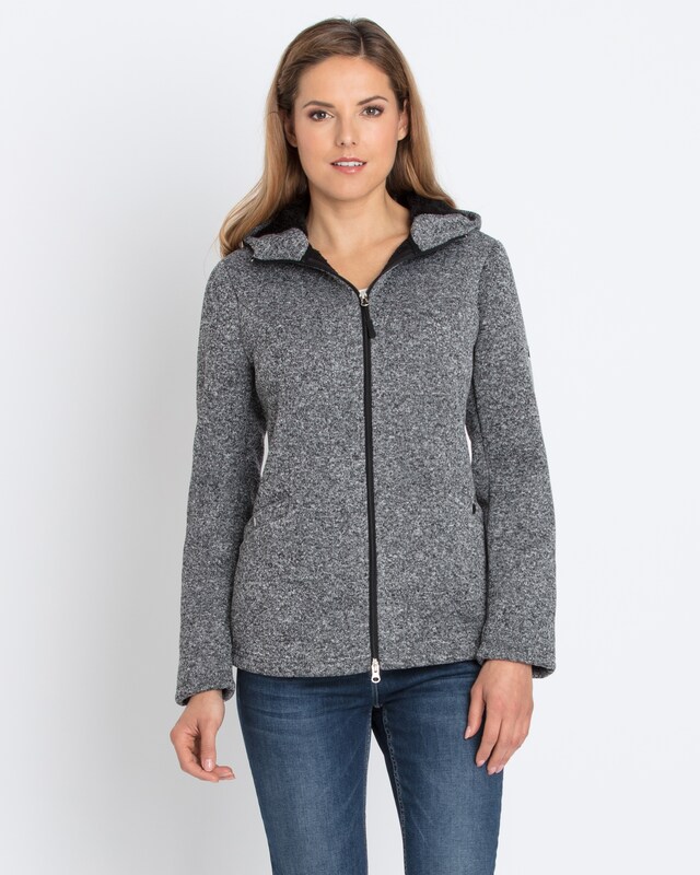 Strickfleece Jacke