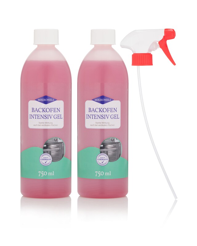 Backofen- & Grill Gelreiniger, 2x 750 ml