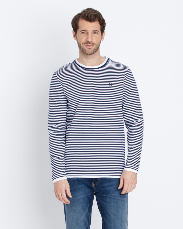 T-Shirt im Ringel-Look