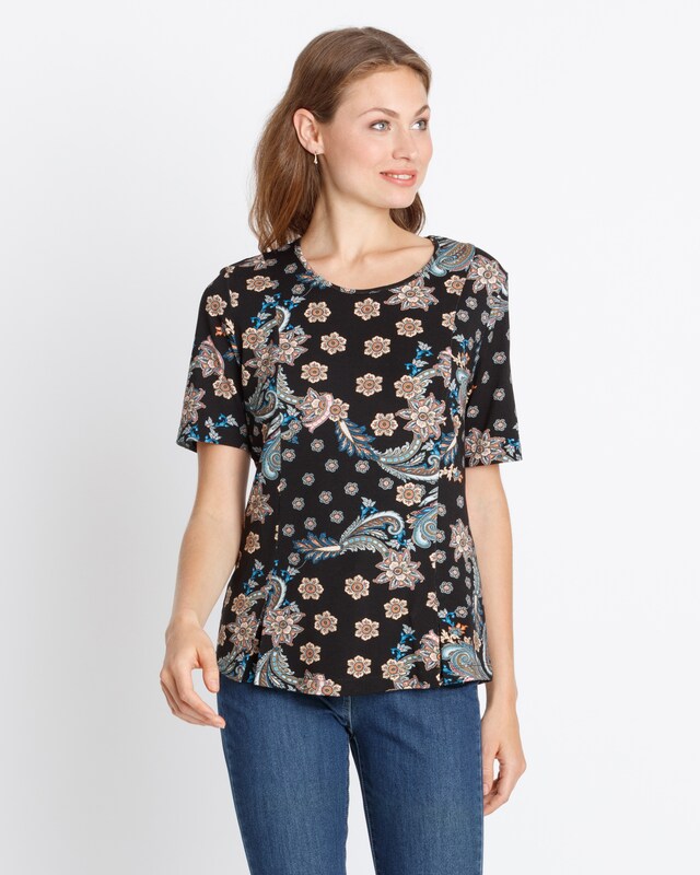 Shirt mit Paisleydruck