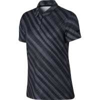 Nike Dri-FIT UV Polo Damen schwarz