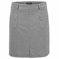 Golfino Leopard Melange Skort Damen grau